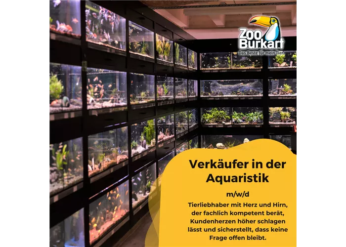 Verkäufer Aquaristik (m/w/d) 