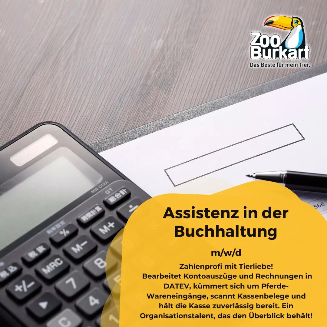 Assistenz Buchhaltung (m/w/d) auf Minijobbasis