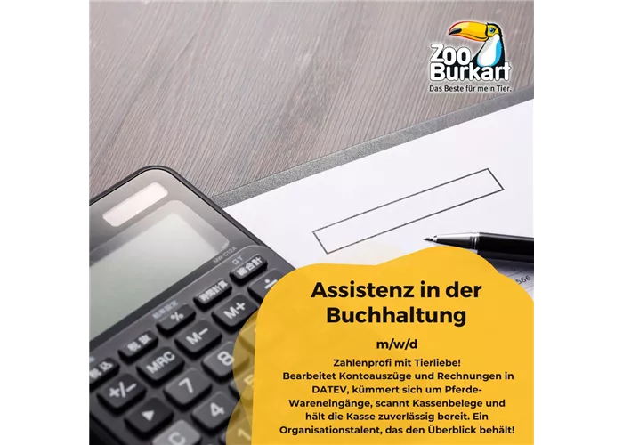 Assistenz Buchhaltung (m/w/d) auf Minijobbasis