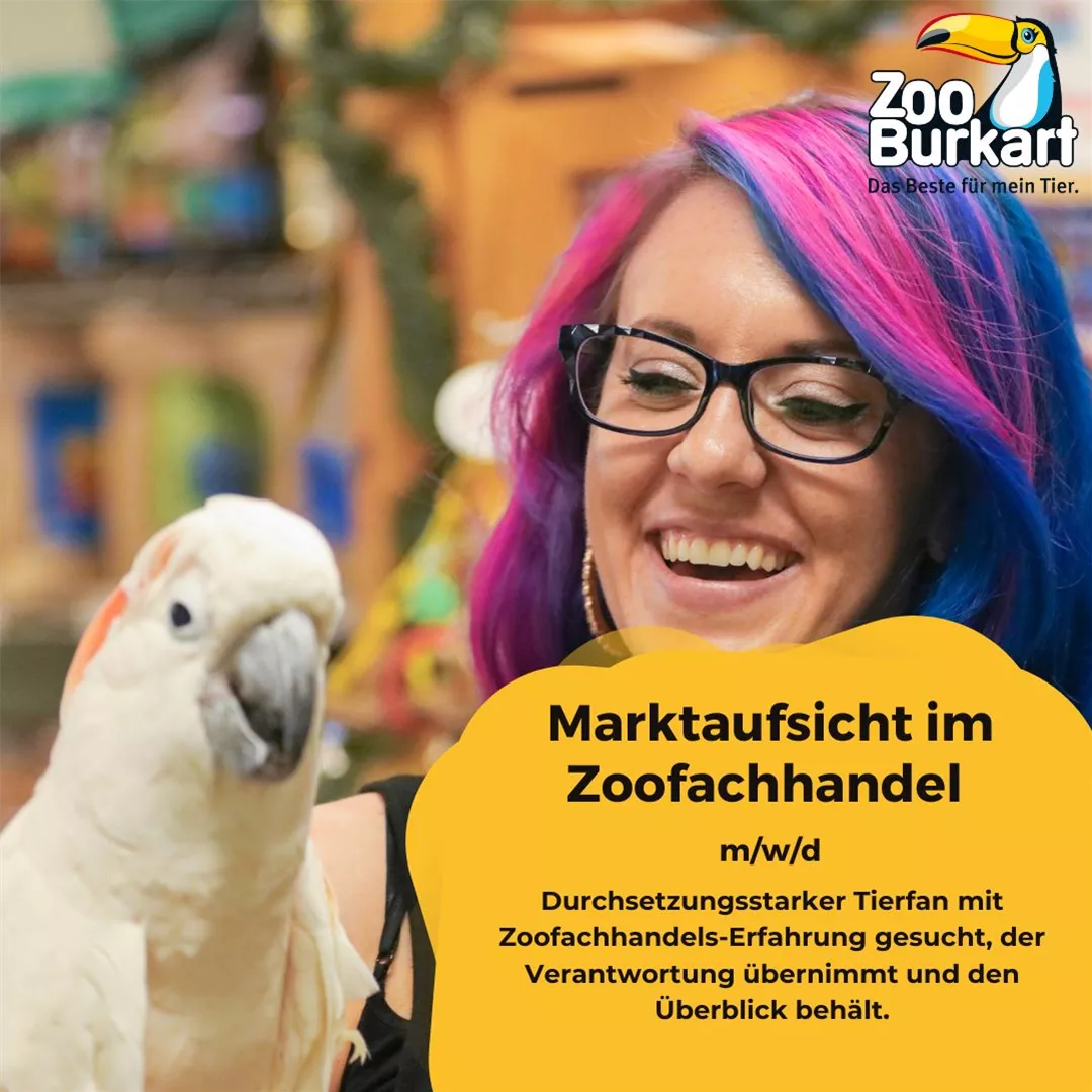 Marktaufsicht im Zoofachhandel (m/w/d)