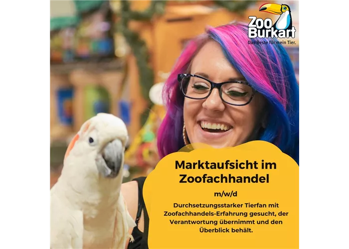 Marktaufsicht im Zoofachhandel (m/w/d)
